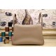 Replica Hermes Lindy 26cm 30cm 34cm Borsa in pelle grigia