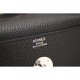 Replica Hermes Lindy 26cm 30cm 34cm Borsa in pelle nera