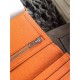 Replica Hermes Bearn Portafoglio in pelle arancione Epsom