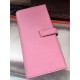 Replica Hermes Bearn Portafoglio in pelle rosa Epsom