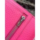 Replica Hermes Bearn Portafoglio in pelle Rosy