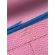 Replica Hermes Bicolor Dogon Portafoglio in pelle rosa Replica Hermes Bicolor Dogon Portafoglio in pelle rosa