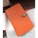 Replica Hermes Dogon Portafoglio in pelle arancione