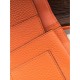 Replica Hermes Dogon Portafoglio in pelle arancione