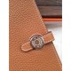 Replica Hermes Dogon Portafoglio In pelle marrone