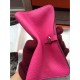 Replica Hermes Dogon Portafoglio in pelle Rose Tyrien