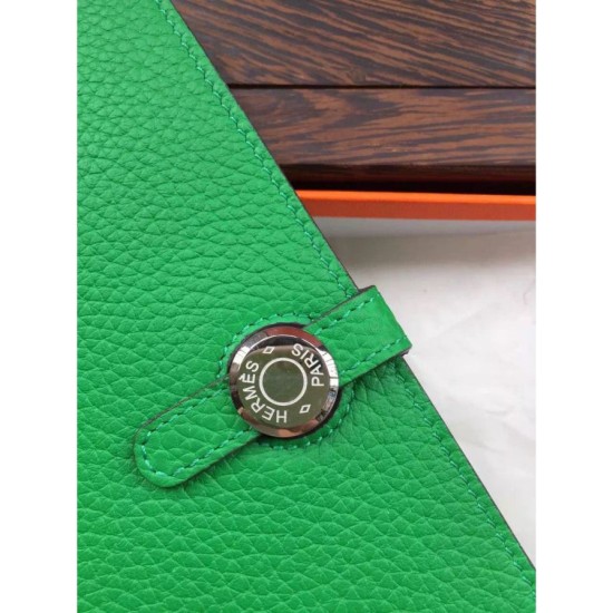 Replica Hermes Dogon Portafoglio in pelle Vert Replica Hermes Dogon Portafoglio in pelle Vert