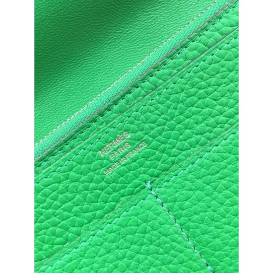 Replica Hermes Dogon Portafoglio in pelle Vert Replica Hermes Dogon Portafoglio in pelle Vert