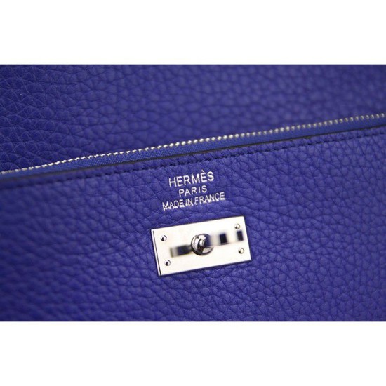 Replica Hermes Kelly Longue Portafoglio in pelle blu elettrico Clemence Replica Hermes Kelly Longue Portafoglio in pelle blu elettrico Clemence