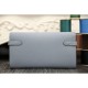 Replica Hermes Kelly Longue Portafoglio in pelle blu Lin Epsom