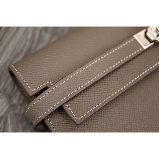 Replica Hermes Kelly Longue Portafoglio in pelle étoupe Epsom Replica Hermes Kelly Longue Portafoglio in pelle étoupe Epsom