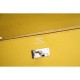 Replica Hermes Kelly Longue Portafoglio in pelle gialla Epsom