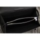 Replica Hermes Kelly Longue Portafoglio in pelle nera Epsom