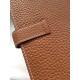 Replica Portafoglio Hermes Bearn Portafoglio In pelle marrone