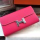 Replica Portafoglio Hermes Costanza a lungo in cuoio rosso Epsom Replica Portafoglio Hermes Costanza a lungo in cuoio rosso Epsom