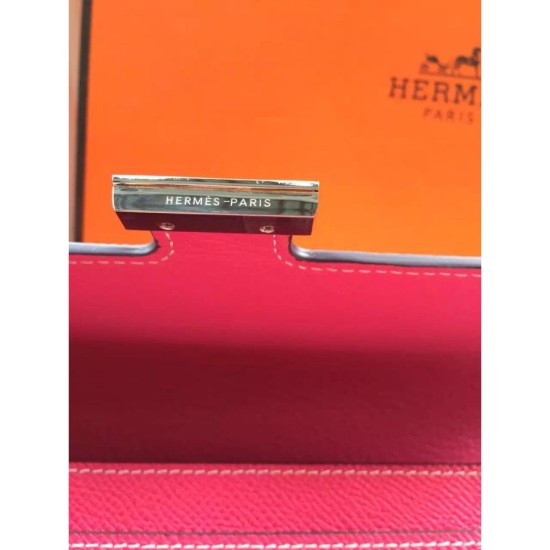 Replica Portafoglio Hermes Costanza a lungo in cuoio rosso Epsom Replica Portafoglio Hermes Costanza a lungo in cuoio rosso Epsom
