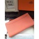 Replica Portafoglio Hermes Costanza a lungo in pelle Crevette