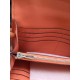 Replica Portafoglio Hermes Costanza a lungo in pelle Crevette
