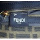 Replica Borsa Fendi Baguette Medium FF in tessuto jacquard con paillettes Marrone Replica Borsa Fendi Baguette Medium FF in tessuto jacquard con paillettes Marrone