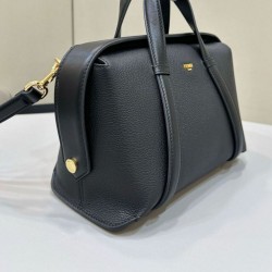 Replica Borsa Fendi Boston 365 media 8BL152 Nera