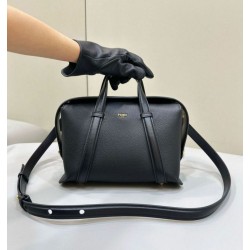 Replica Borsa Fendi Boston 365 media 8BL152 Nera