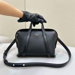Replica Borsa Fendi Boston 365 media 8BL152 Nera