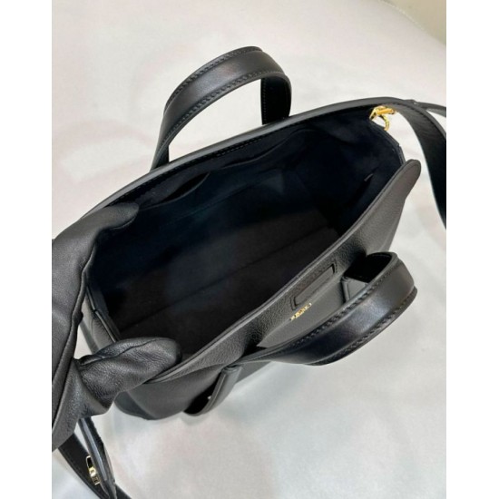 Replica Borsa Fendi Boston 365 media 8BL152 Nera