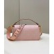 Replica Borsa in tela Fendi Baguette media FF 8BR600 Rosa