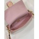 Replica Borsa in tela Fendi Baguette media FF 8BR600 Rosa