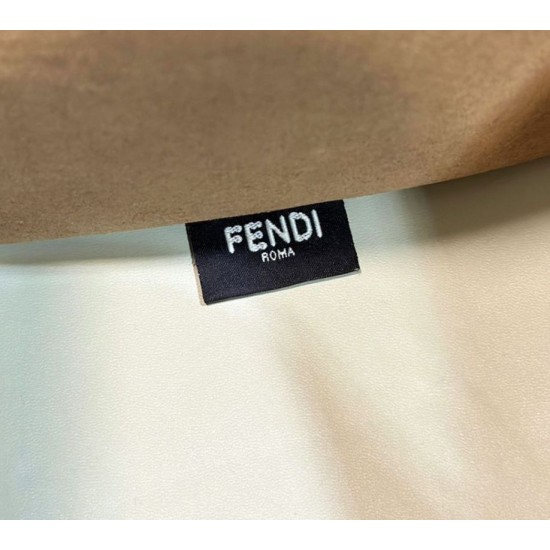 Replica Borsa tote media Fendi Sunshine verde chiaro