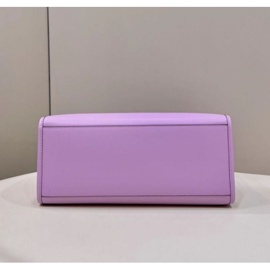 Replica Borsa tote media Fendi Sunshine viola