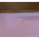 Replica Borsa tote media Fendi Sunshine viola