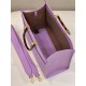 Replica Borsa tote media Fendi Sunshine viola