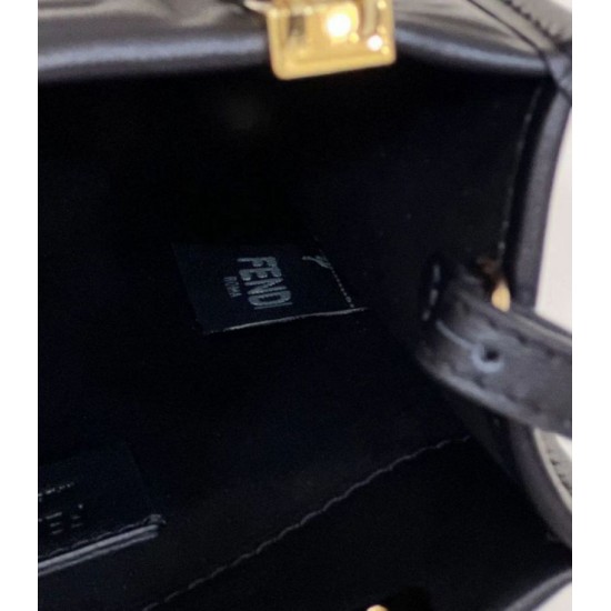 Replica Borsa tote Fendi Mini Sunshine Shopper Nera Replica Borsa tote Fendi Mini Sunshine Shopper Nera
