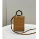 Replica Borsa tote Fendi Mini Sunshine Shopper Marrone Replica Borsa tote Fendi Mini Sunshine Shopper Marrone