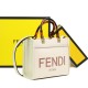 Replica Borsa tote shopper piccola Fendi Sunshine Bianca Replica Borsa tote shopper piccola Fendi Sunshine Bianca