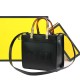 Replica Borsa tote Fendi Sunshine piccola shopper nera