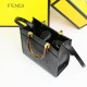 Replica Borsa tote Fendi Sunshine piccola shopper nera
