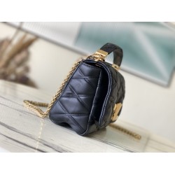 Replica Borsa Louis Vuitton Pico GO-14 MM Malletage M22891 Nera