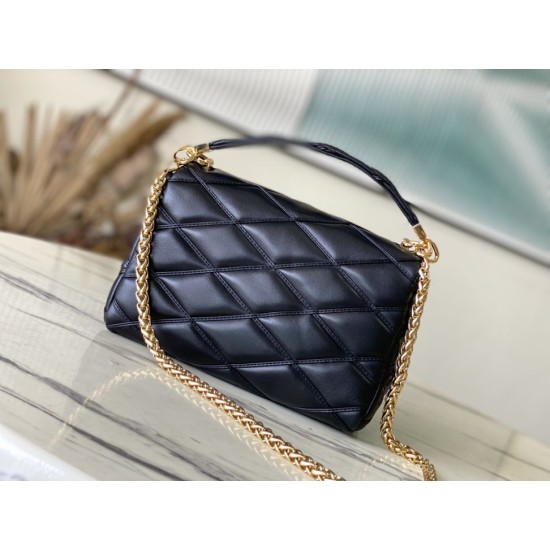 Replica Borsa Louis Vuitton Pico GO-14 MM Malletage M22891 Nera