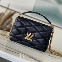 Replica Borsa Louis Vuitton Pico GO-14 MM Malletage M22891 Nera