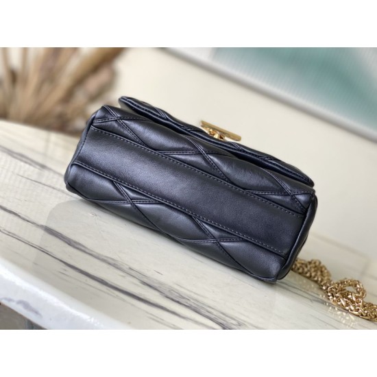 Replica Borsa Louis Vuitton Pico GO-14 MM Malletage M22891 Nera