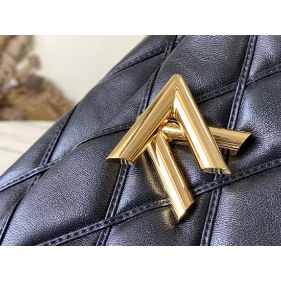 Replica Borsa Louis Vuitton Pico GO-14 MM Malletage M22891 Nera