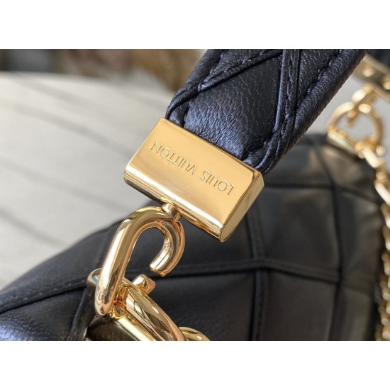 Replica Borsa Louis Vuitton Pico GO-14 MM Malletage M22891 Nera