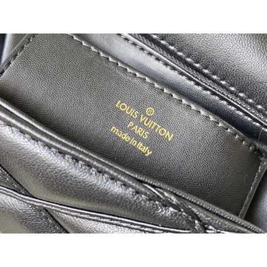 Replica Borsa Louis Vuitton Pico GO-14 MM Malletage M22891 Nera
