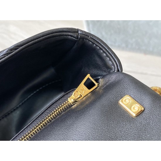 Replica Borsa Louis Vuitton Pico GO-14 MM Malletage M22891 Nera