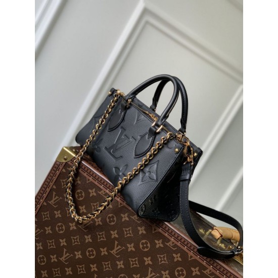 Replica Borsa tote Louis Vuitton Onthego East West M23640 Monogram Empreinte Nera Replica Borsa tote Louis Vuitton Onthego East West M23640 Monogram Empreinte Nera