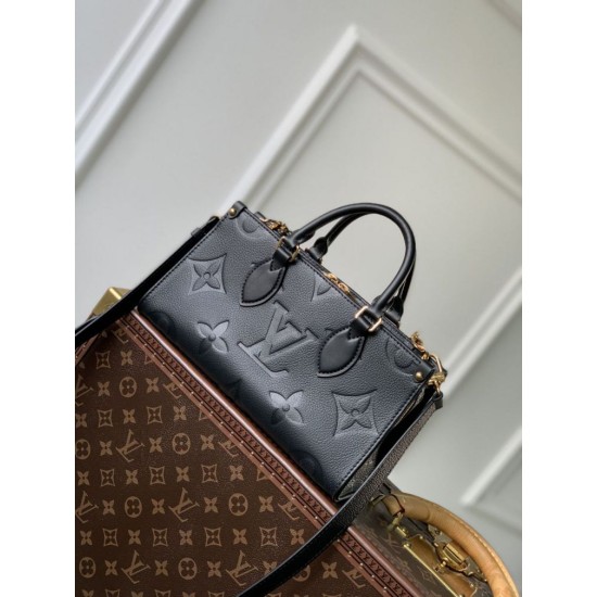 Replica Borsa tote Louis Vuitton Onthego East West M23640 Monogram Empreinte Nera Replica Borsa tote Louis Vuitton Onthego East West M23640 Monogram Empreinte Nera