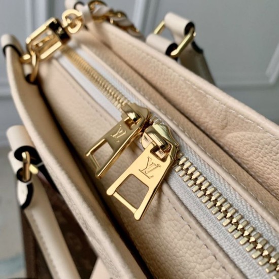 Replica Borsa tote Louis Vuitton Onthego East West M23698 Monogram Empreinte Cream