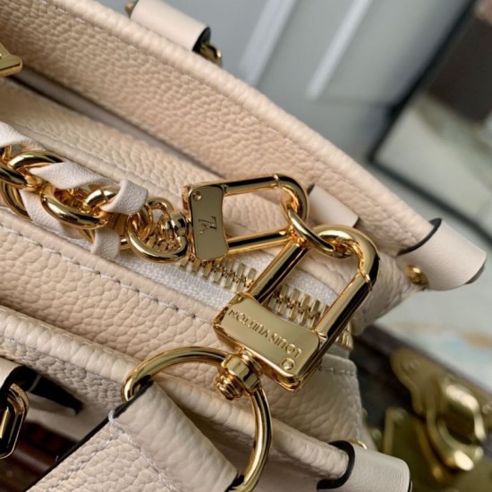 Replica Borsa tote Louis Vuitton Onthego East West M23698 Monogram Empreinte Cream